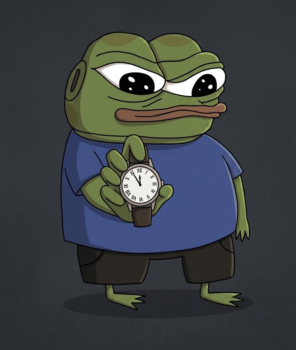 CryoV11's tweet photo. $Hoppy time. 🐸⌚️ https://t.co/r7wqcFQnCn
