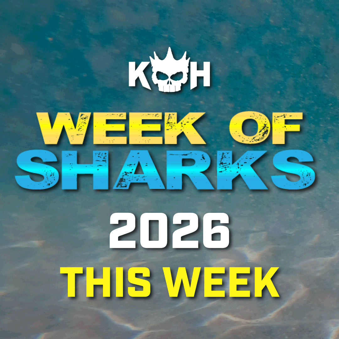 KingsofHorror's tweet photo. 🦈 WEEK OF SHARKS 2026 is here on Kings Of Horror!

The week brings shark horror, wild premieres, creature-feature chaos, the premiere of I Remember…, The Horror Wars Podcast, and Count Drahoon’s 5 Worst Shark Films.

Start the playlist:
https://t.co/bDltt7mGyb https://t.co/IGjSs7Uivy