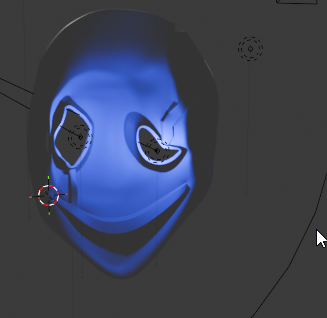 Asrielzcreateez's tweet photo. Made a mask that's ready for 3d printing, hoping to get it vacuum-formed. Also made a quick render with it using render nodes.
#Gaster #deltaruneㅤㅤㅤ https://t.co/JPCYgLyq7E