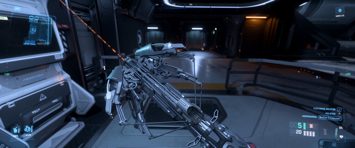Adaemned's tweet photo. The xbow is fun....😁 

Get a better start on your #adventure in #StarCitizen with #ReferralCode : https://t.co/6stdshno2M 

#Screenshot #MMORPG #gaming #RobertsSpaceIndustries #spaceship #FPS #sciencefiction https://t.co/XJ1Owoya6x
