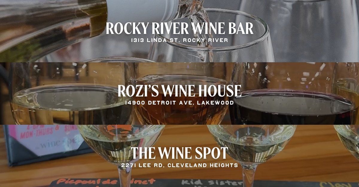 TheCLE's tweet photo. Cleveland isn't just a beer city.

Here are a few great wine bars to check out, then click the link to learn how Lake Erie's unique climate made Northeast Ohio one of the largest grape-growing regions east of the Rockies: https://t.co/0NARBsnnLI

#thelandforlife #legendsoftheland https://t.co/q7JIeflIiu