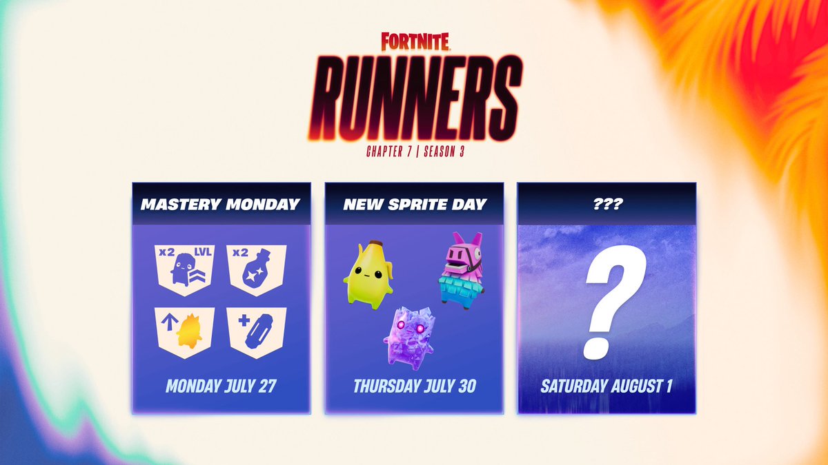 FortniteFNLK's tweet photo. FORTNITE NEW UPDATE 41.30! 

- Festival Music Pass Season 15
- Lil Tecca Skin
- Tour Ready Lil Tecca Skin
- Ransom Toon Lil Tecca Skin
- Lil Tecca Dark Thoughts Emote
- The Simpsons Reload Map
- Mortuus X Crew Pack
- FNCS Champion Aphrodite Skin
- Spiderman Web Shooters Mythic
- Spiderman Brand New Day Skin
- Spiderman Sprite 
- Peely Sprite
- Llama Sprite
- Quack Zero Point Sprite
- New Sprites 
- John Wick Sprite
- Control Resonant Skin
- Resident Evil Skins Updated?
- Polo Prodigy Skin LEGO Update?
- New Blitz Update 
- New Blitz Map 
- New Blitz Loot Pool Update
- New Reload Update 
- New Reload Loot Pool Update 
- New Reload Map
- New Pets Sidekicks 
- New Jam Tracks 
- New Skins, Emotes, Bundles, Packs
- New Icon Series Emotes
- New Car Body’s 
- New Kicks 
- Updated Item Shop Tabs 
- Map Changes
- New Weapons or Items 
- Unvaulted Weapons or Items

RELEASE DATE: THURSDAY JULY 30 AT 4AM ET!
