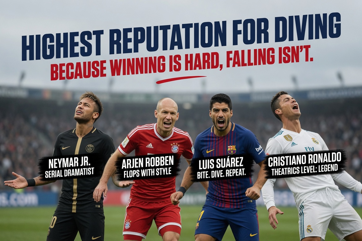 Jenspett's tweet photo. Let's ridicule diving to hell, it is ruining a beautiful sport.

What happened to: 
"May the best team win." ?

What is it now? 
"May the simulation get a penalty fixation" ?

Divers can not claim an honest victory. https://t.co/yPOyHYP1QE