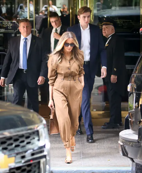 MarioNawfal's tweet photo. 🚨🇮🇷🇺🇸 This is genuinely chilling...

A video out of Iran is urging supporters to kill Melania Trump, using footage of her movements around New York, and ends by threatening Barron by name.

It follows billboards in Tehran last week demanding death for Trump and every one of his children. 

"Blood for blood."

Whatever anyone thinks of this administration, targeting a man's wife and kids is a line no state should be anywhere near.

With talks actively ongoing, the last thing Iran should want is Trump feeling like his family is in the crosshairs.

Source: NYP / Writer: Daniel