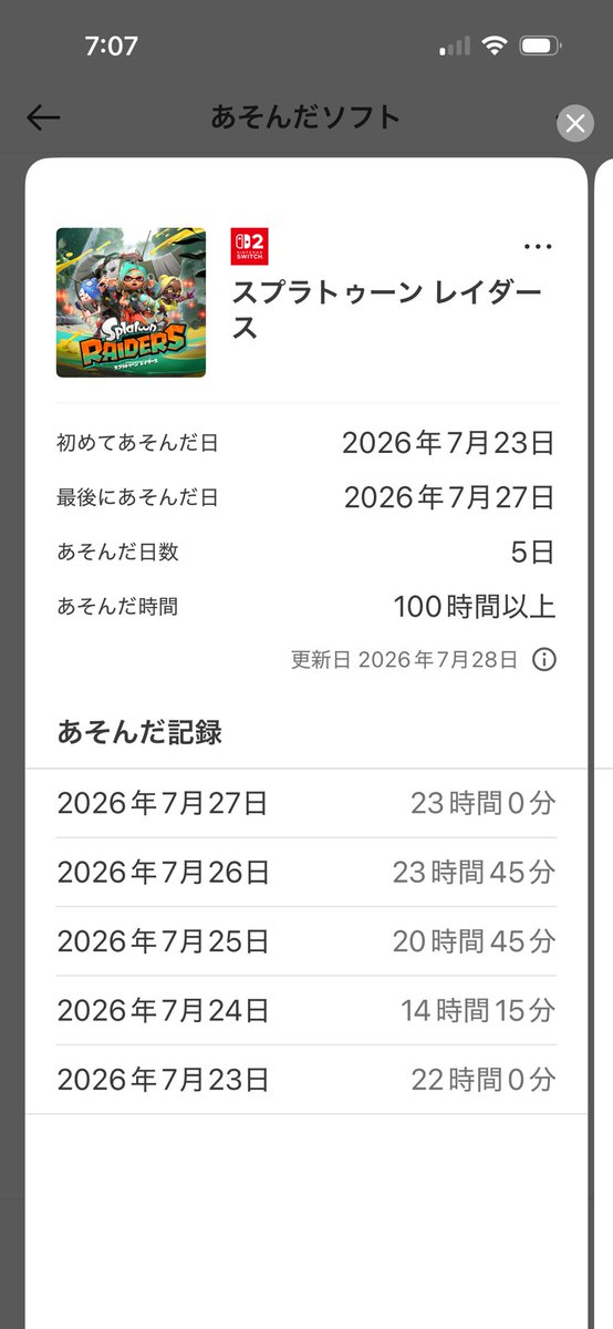 rion_NDF's tweet photo. プレイ時間があほ https://t.co/89wfgRUBew