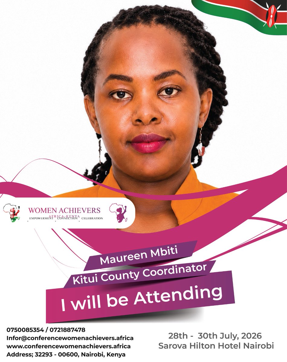 CPAMbiti's tweet photo. I am honored to join fellow women leaders at #WACA2026 in Kenya. Looking forward to learning, networking, inspiring, and amplifying the voices of African women with leaders @AderaBetty , @QueenEs58022788 , @OpondoMildred @Milliegeza and our 1st Lady H.E @MamaRachelRuto https://t.co/n6mqn7Pn6m