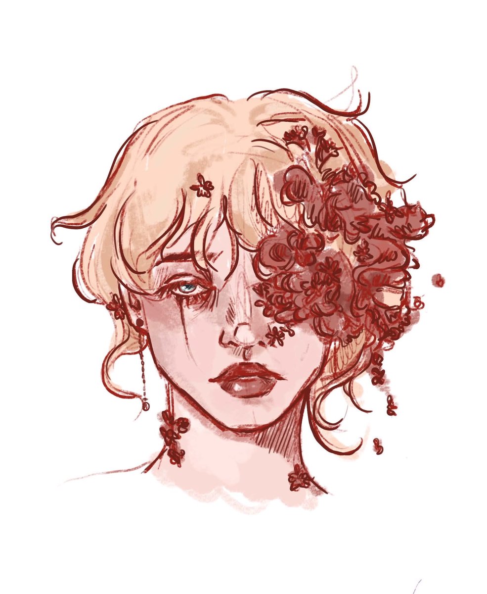 vibingfrogxart's tweet photo. hanahaki #artmootsㅤㅤㅤㅤ #vgen #vgenartist #wip https://t.co/kfyGxTlQUa