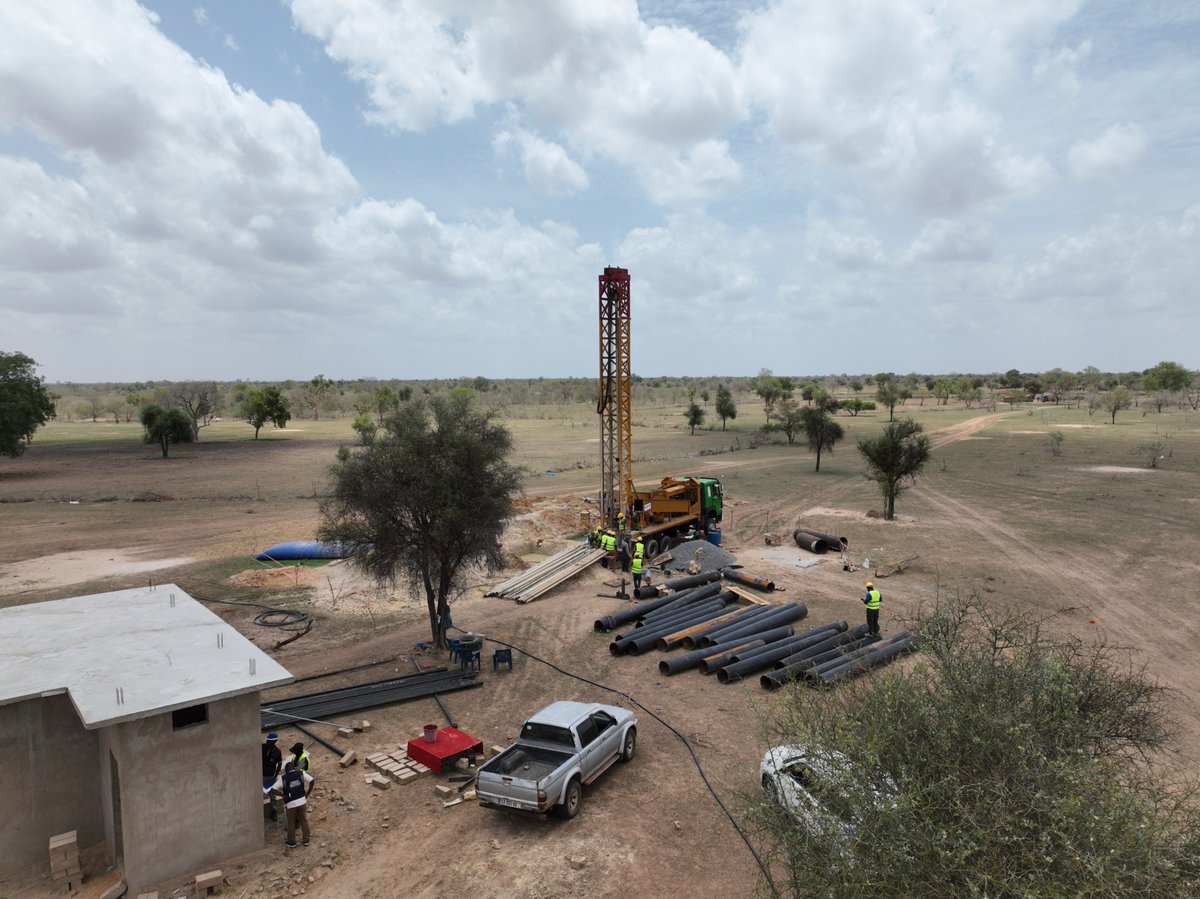 pudcsenegal's tweet photo. Ranch de Dolly : le chantier du nouveau forage réalisé par le PUDC avance à grands pas
#Sénégal #PUDC #MinistèreDesInfrastructures #Eau #Ranch https://t.co/BwIT8rIZad