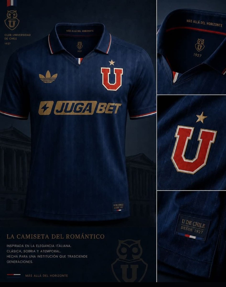 mark38i's tweet photo. Y si hacen ésta para el Centenario?
Uuuf que linda wn ooooh 
#VamoslaU https://t.co/wTA7Mcq6PY