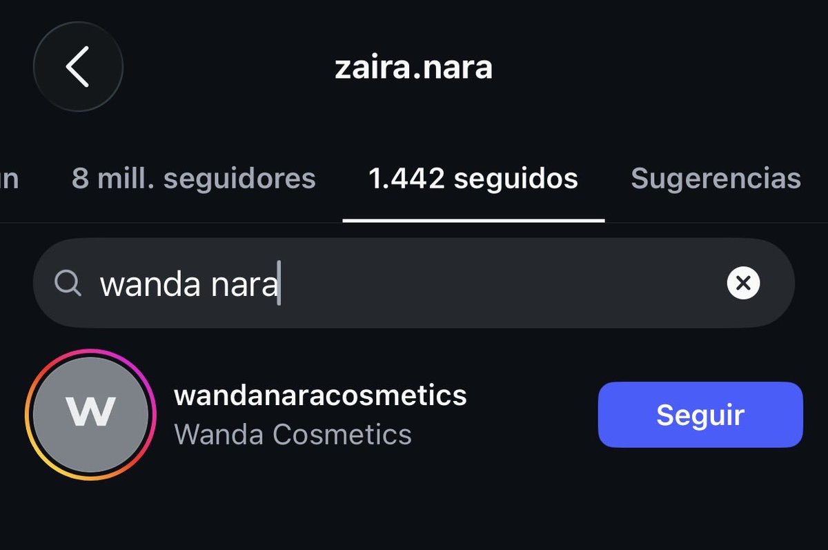 RealTimeRating's tweet photo. SE PICÓ ENTRE WANDA Y ZAIRA: además de todo el quilombo con Mauro, Zaira dejó de seguir a Wanda. https://t.co/Et3F5WEHjH