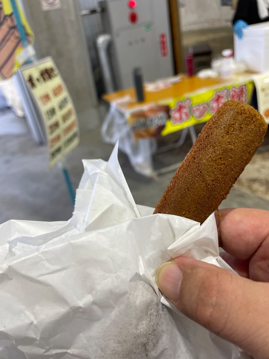 #新潟電流爆破 最後にちょっと気に入った1枚と、 初めて食べた「ぽっぽ焼き」を😋