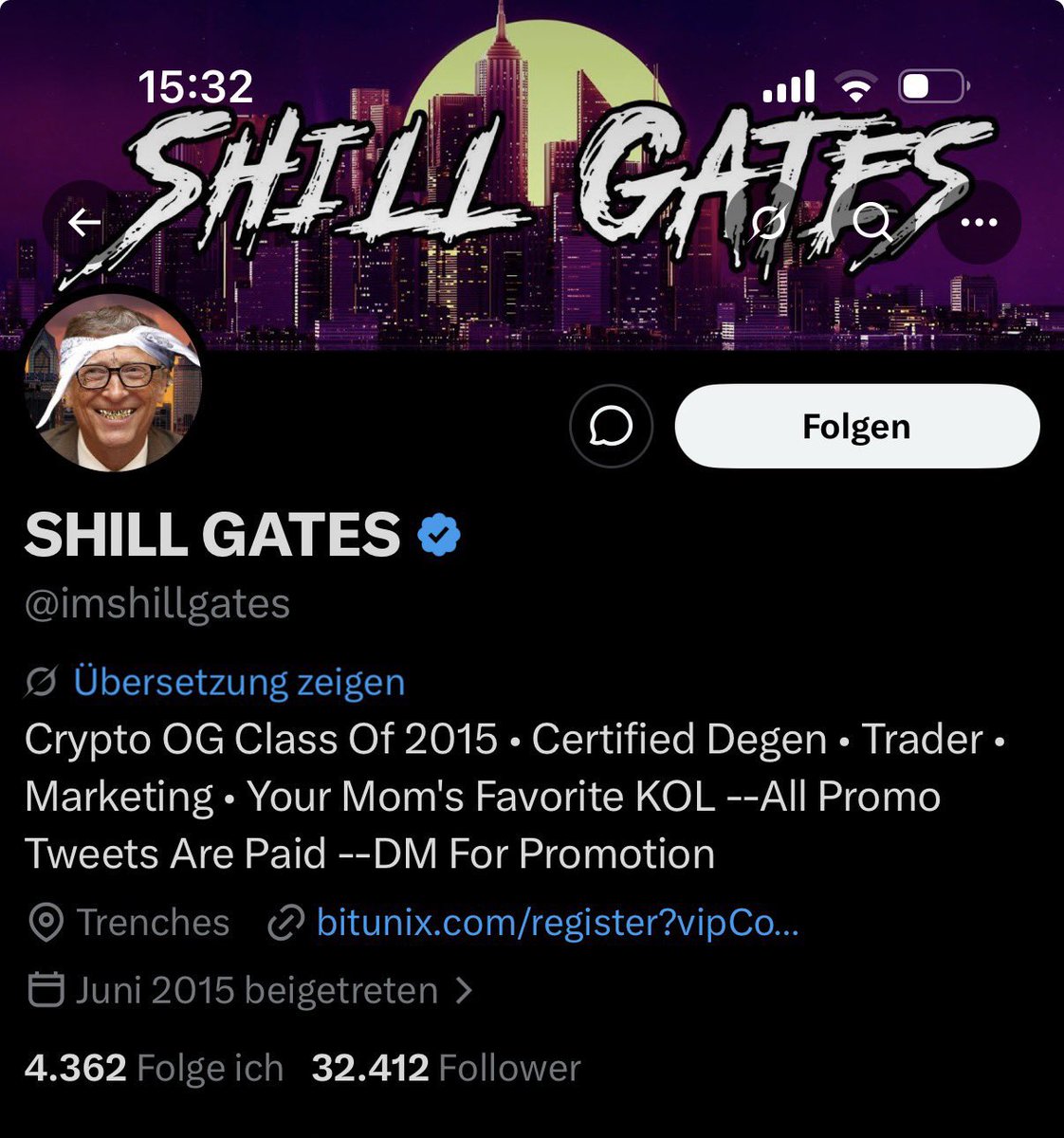 pulsevisionus's tweet photo. Hello everyone, I have an important information for you. We humans tend to forget how other humans are when we are emotionally positive again, especially if the price pumps. Please be careful with people like @imshillgates who just try to farm our community for bad things. Don’t forget his true face. He looks like a scammer to me. He says he is a crypto OG since 2015 but doesn’t have any crypto posts from 2015. Fake OG, just trying to show trust to influence you. Ref link in bio. Be careful who you follow please.