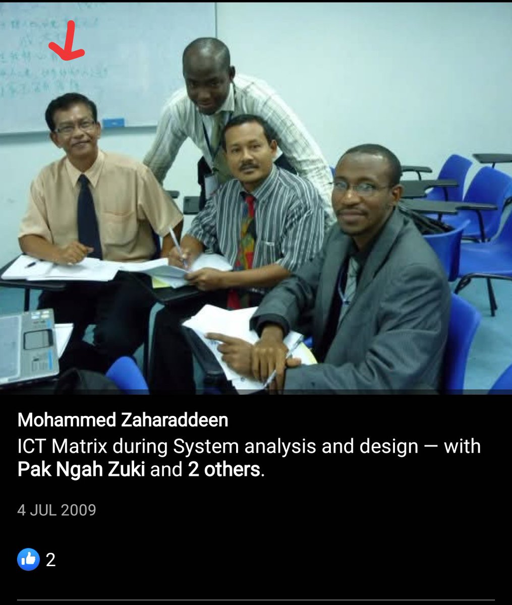 chat2deen's tweet photo. Photo archive from my Facebook post. It was 17 years ago at faculty of Computing, College of Arts and Science, Universiti Utara Malaysia (UUM) before the commencement of  System Analysis and Design lecture.The one on arrow mark (Pak Zuki) is now late.May Allah forgive his sins 🙏 https://t.co/IbbvFW3cHo