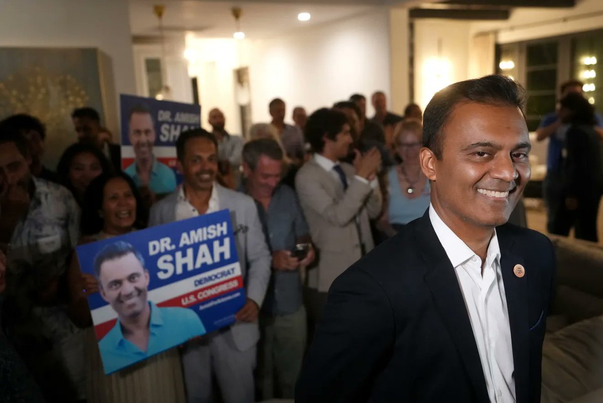 DrAmishShah's tweet photo. Thank you to every neighbor, family member, friend, colleague and supporter who showed up last week and who has stood by me throughout this campaign. Your presence, your encouragement, and your willingness to show up for one another mean a lot.

I’m grateful for the people throughout this campaign so far who have spent long days in the heat connecting with our community, and for everyone who has given their time, energy, or kindness along the way. What we’re building together is rooted in the strength of this community — in people who care enough to show up for each other.

If you’d like to get involved or connect with our team in any way, we’d love to hear from you. Visit https://t.co/eR23h6BnmL and fill out the contact form, and someone from our team will reach out with more information.