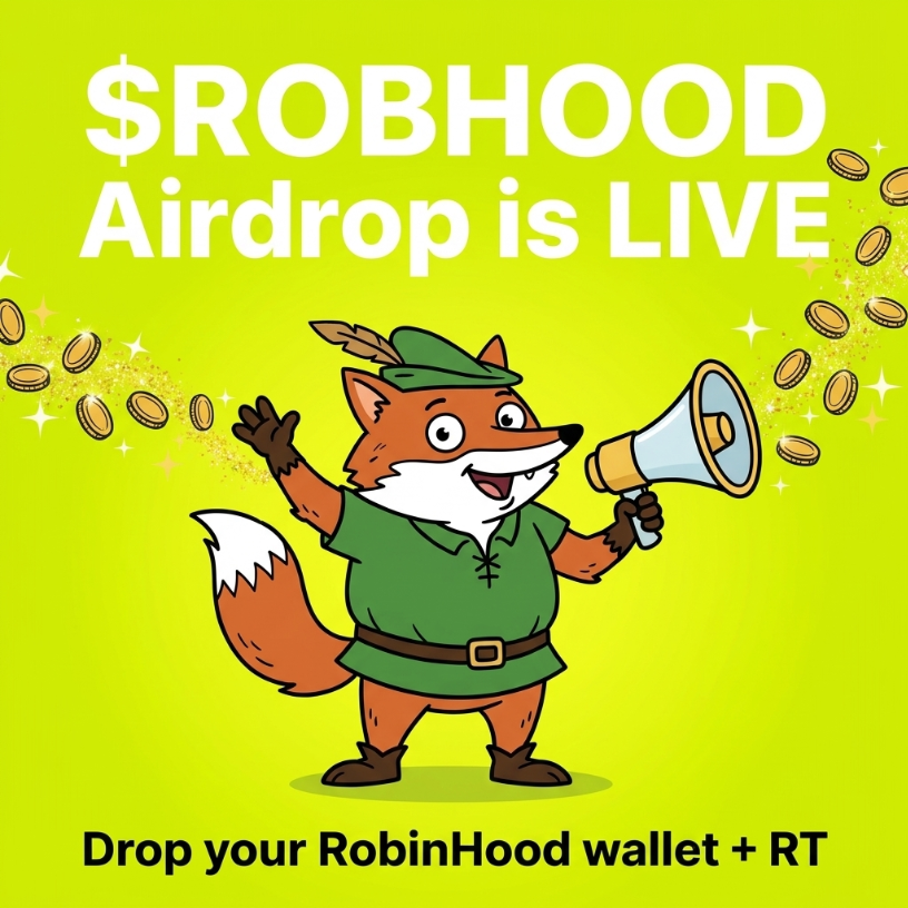 RobinFox_'s tweet photo. Robin Hood is a Fox 🦊 coming to RobinHood Chain! 

We are launching $ROBFOX soon ⏰ 

Comment your wallet + RT ♻️ 

First 500 gets $ROBFOX Airdrop 🪂 https://t.co/YtdDDujalg