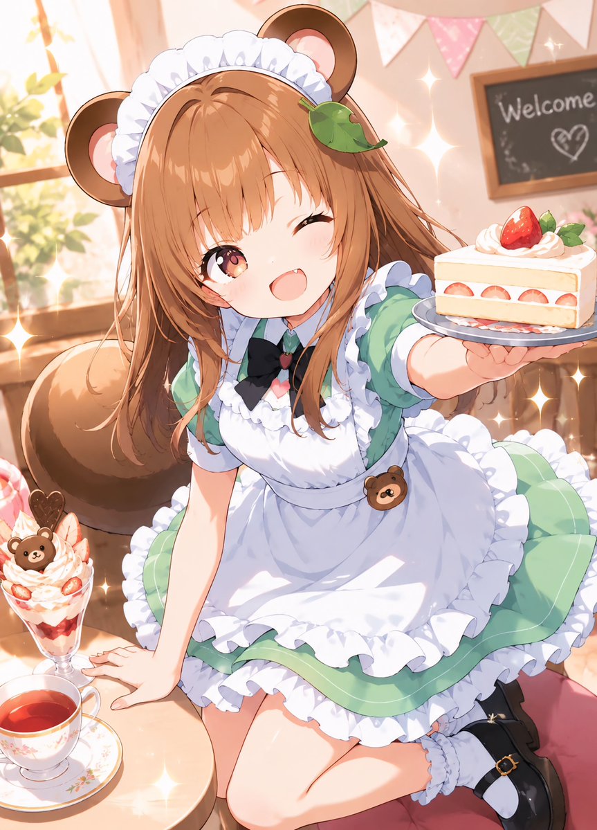 FOXHOUN27230035's tweet photo. おはようございます☀
外でラジオ体操やってるのを見ると夏が来たって感じがしますね〜🎶
昔と違って今は朝から暑いので、清々しい朝と呼べるかは疑問ですが⋯💦
それでは本日も頑張りましょう🍀
#AIイラスト #AIart

メイド姿の3人です🦊🦝🐭🎶
黄色に緑、ピンクでカラフルに💕 https://t.co/GlKNLkSj03