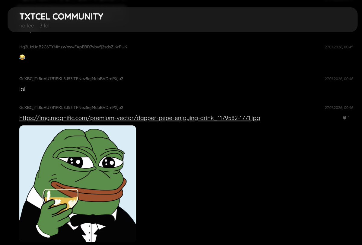txtcelsocial's tweet photo. txtcel now renders images from links with a thumbnail and a full-size preview. 

The client re-encodes every image before display, stripping EXIF and whatever else is buried in the file. https://t.co/7sZHi7amQV