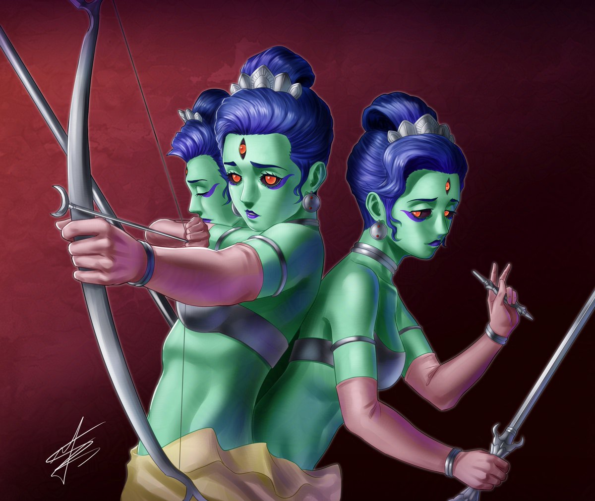 JoakoFreak_arts's tweet photo. Goddesses

#SMT https://t.co/FjhlCZrJXw