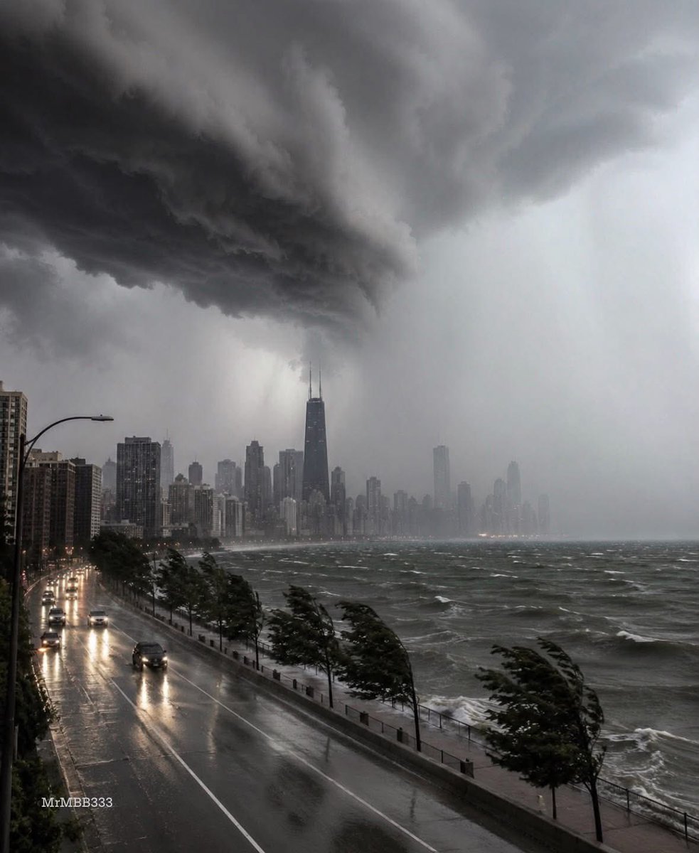 MrMBB333's tweet photo. CHAOS JUST ERUPTED ACROSS CHICAGO 

Powerful storms tore across the Chicago area, unleashing damaging winds, flash flooding, downed trees, and near-whiteout conditions as they swept through one of America’s largest metro areas.

Within minutes, roads disappeared beneath rising water, visibility collapsed, and powerful winds transformed an ordinary afternoon into a dangerous situation for millions.

This wasn’t just another summer thunderstorm… it was a reminder of how fast nature can completely change the landscape.

👇 If you’re anywhere in or around Chicago, what are conditions like where you are?

#MrMBB333 #Chicago #Illinois