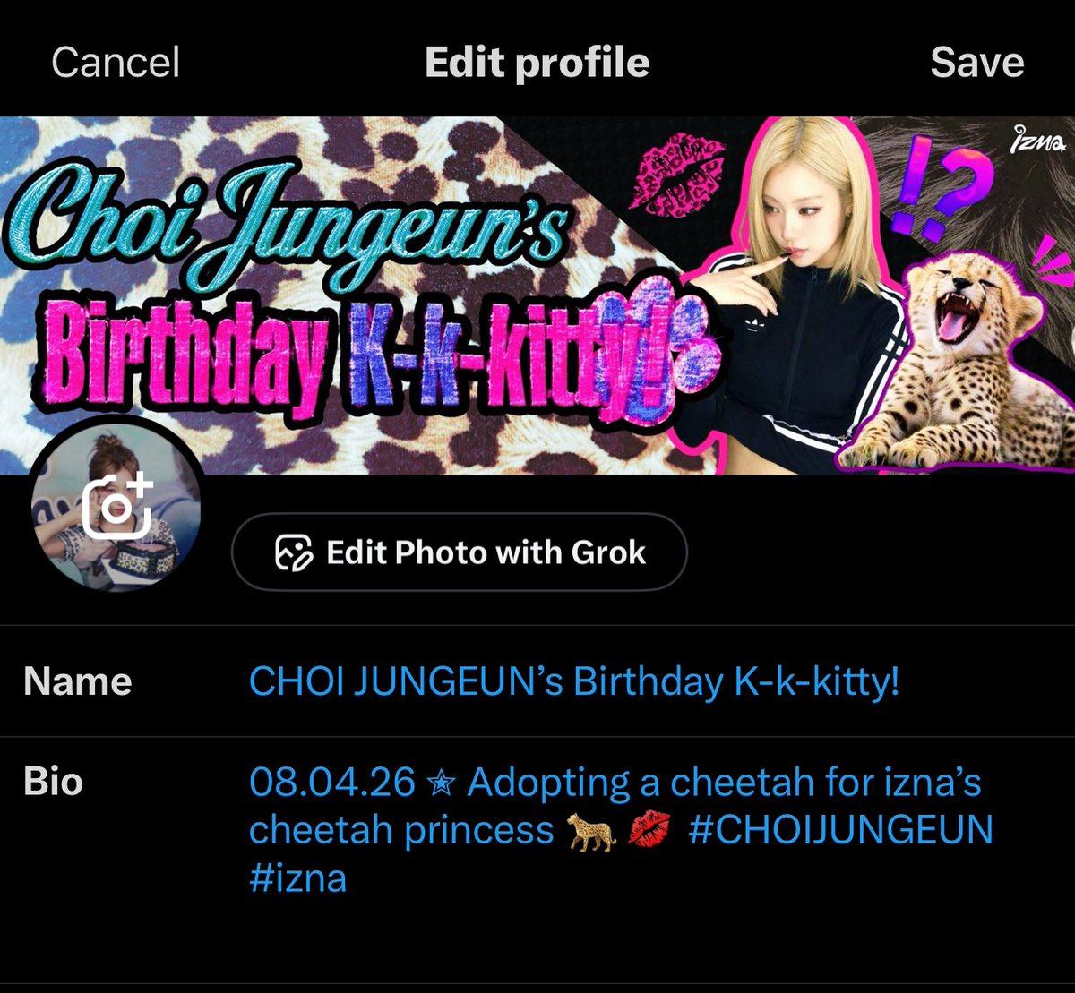 gyarumai's tweet photo. my little pride and joy w @jjunggingie :((
please follow @CJUNGCHEETAH !
#JUNGEUNBDAYKITTY
#CHOIJUNGEUNBIRTHDAY
#CJUNGCHEETAH https://t.co/aQG81jn0hd