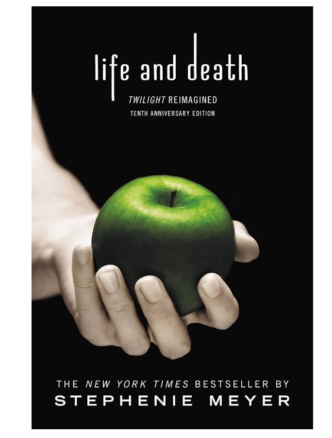 PowerOfMaple's tweet photo. So about a month or so ago i had a video pop up on my youtube feed titled “Twilight… but for dudes” (or something like that). I found the title amusing so i clicked on the video and watched it, it was talking about a book called “Life and Death” that was written by… https://t.co/lAu1et5swg