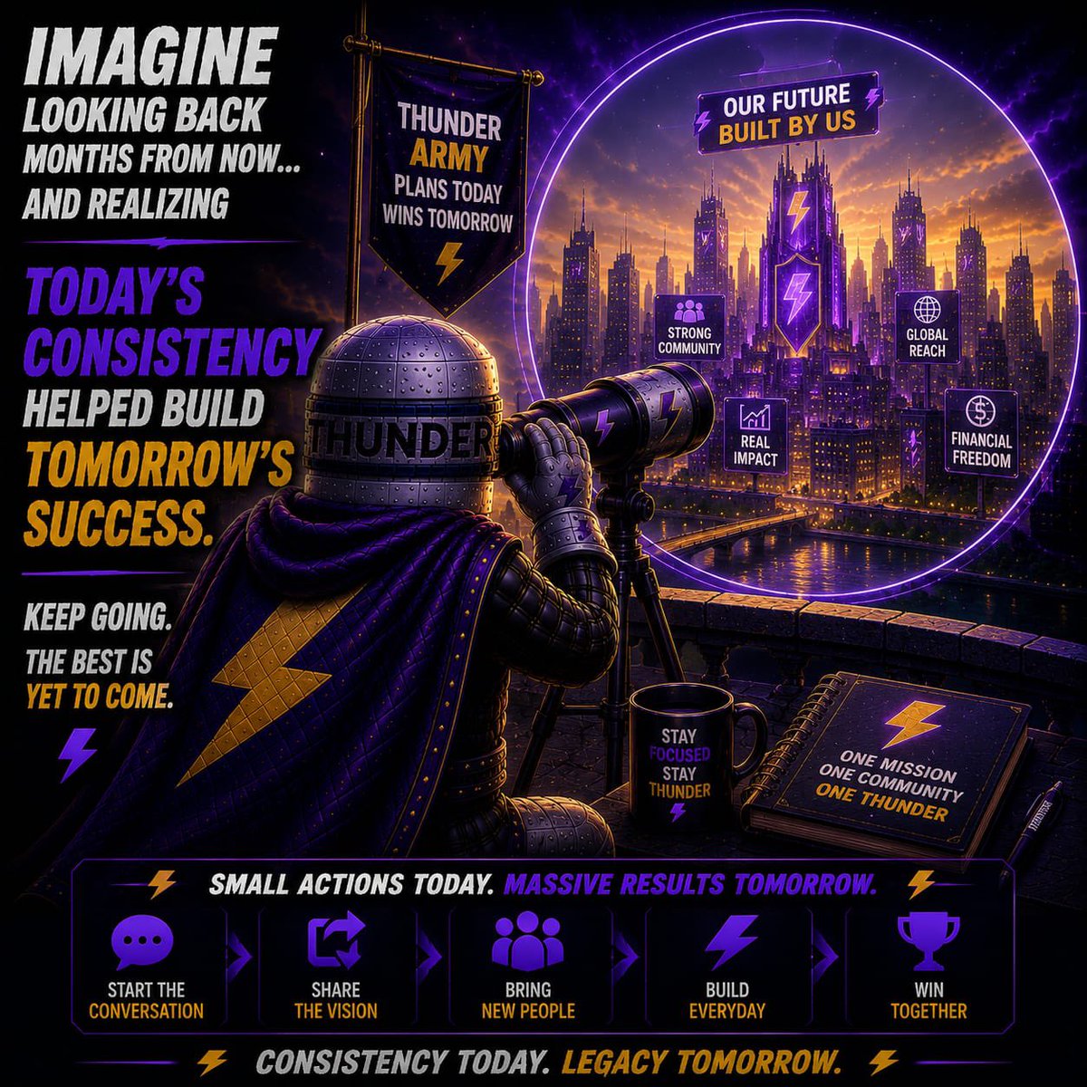 thunder__pants's tweet photo. Imagine looking back months from now…

And realizing today’s consistency helped build tomorrow’s success.

Keep going. ⚡

#Thunderpants #Solana #LowCapGem #100xGem #Moonshot #MemeCoin #Crypto #DiamondHands #HODL #Next100x #Degens #Altcoins $fartcoins https://t.co/6FA5Kgwgwp