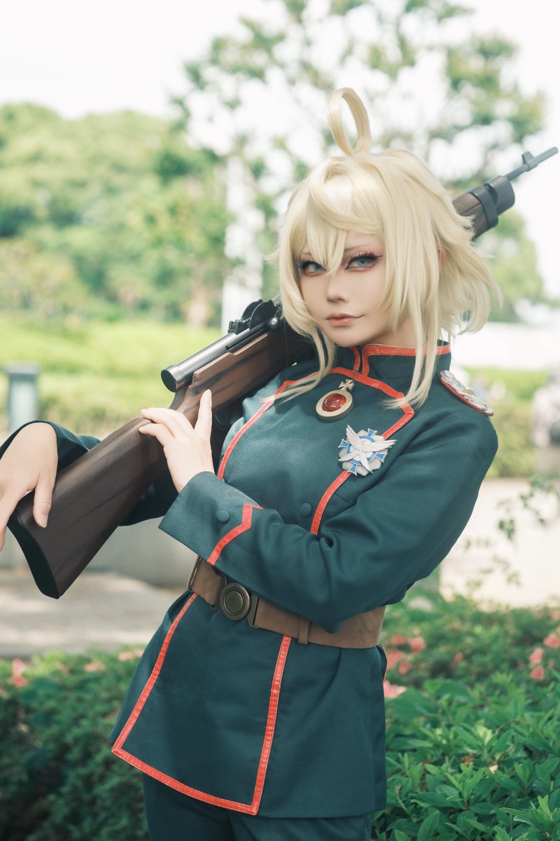 kiku1569's tweet photo. おはよう諸君🫡

Being able to keep doing what you love, no matter how old you are. I want to embody the idea that anything is possible if you never give up, and share that with everyone.

cosplay｜幼女戦記
ターニャ・フォン・デグレチャフ https://t.co/WyLnLoskZV