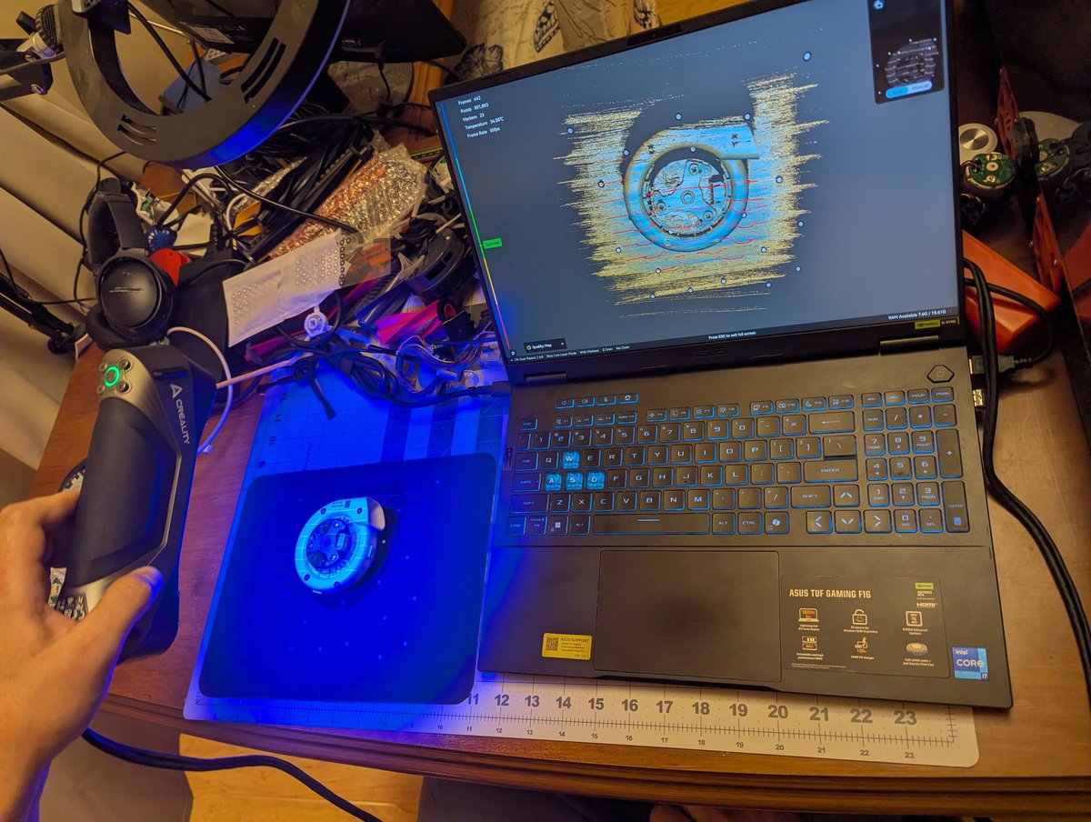 0OMWO0's tweet photo. Open-Source robot vacuum cleaner update
- 3D scanned components
- Teared down dock
- Sourced bumper tower micro-switches
- Reverse engineered cliff, bumper sensors, wheels pinouts
- Several community PRs https://t.co/i0byx5wNgY