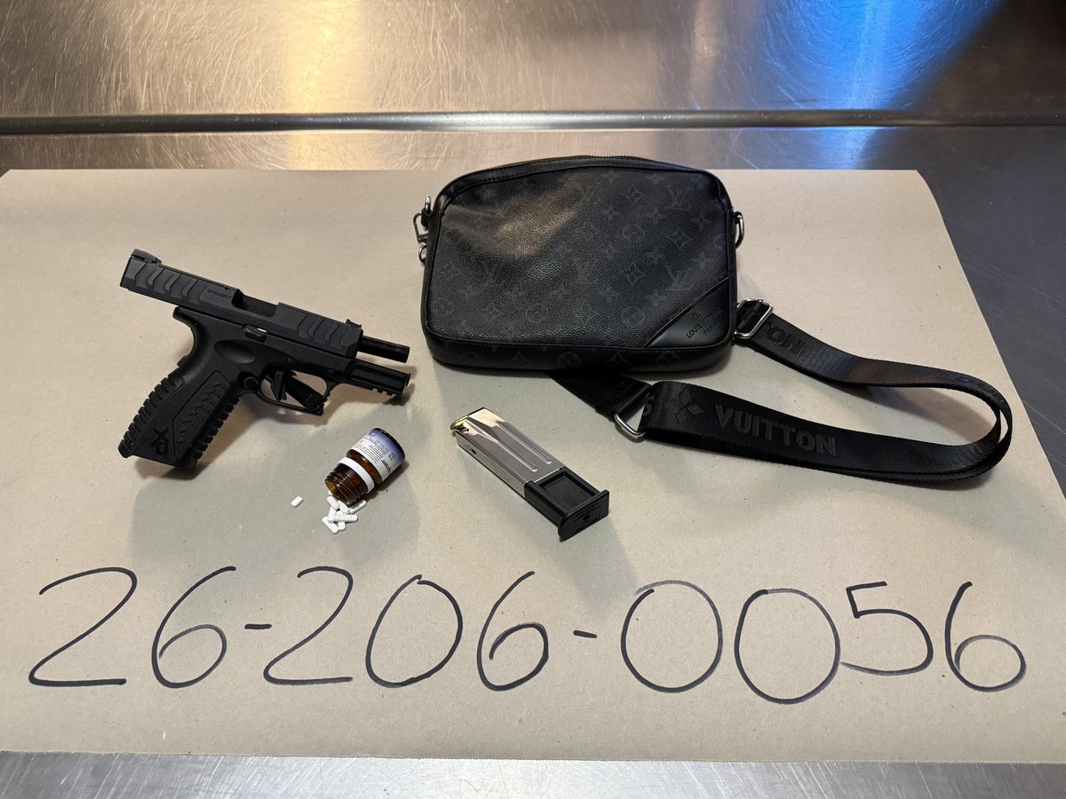SanJosePD's tweet photo. Over the weekend SJPD Officers seized three firearms during three separate proactive enforcement stops from your San Jose streets.

On Friday, at approximately 1:17 AM, Central Division Patrol Officers conducted an enforcement stop on a vehicle that was reported stolen. Upon contact, Officers located three occupants, with the driver in possession of a firearm and narcotics. On top of that, the driver was operating the vehicle under the influence. The suspect was booked into Santa Clara County Main Jail for multiple crimes including firearm and narcotics-related offenses.

The following day at approximately 1:13 AM, CentralDivision Patrol Officers conducted another vehicle enforcement stop where they located a loaded firearm confirmed to be stolen. The suspect passenger was arrested and booked into the Santa Clara County Main Jail.

That night at approximately 6:00 PM, SJPD Special Operations Division Officers conducted a vehicle enforcement stop where they found multiple open containers of alcohol inside the vehicle. Upon a probable cause search of the vehicle, Officers located a privately made firearm on one of the passengers. The passenger was booked into Santa Clara County Main Jail for various firearm-related crimes.

These aren’t just examples of proactive policing, but most importantly, examples of what we do everyday to make sure our community feels safe to live, work, and thrive here. One less dangerous firearm threatening the safety of our community members means one more win for public safety.