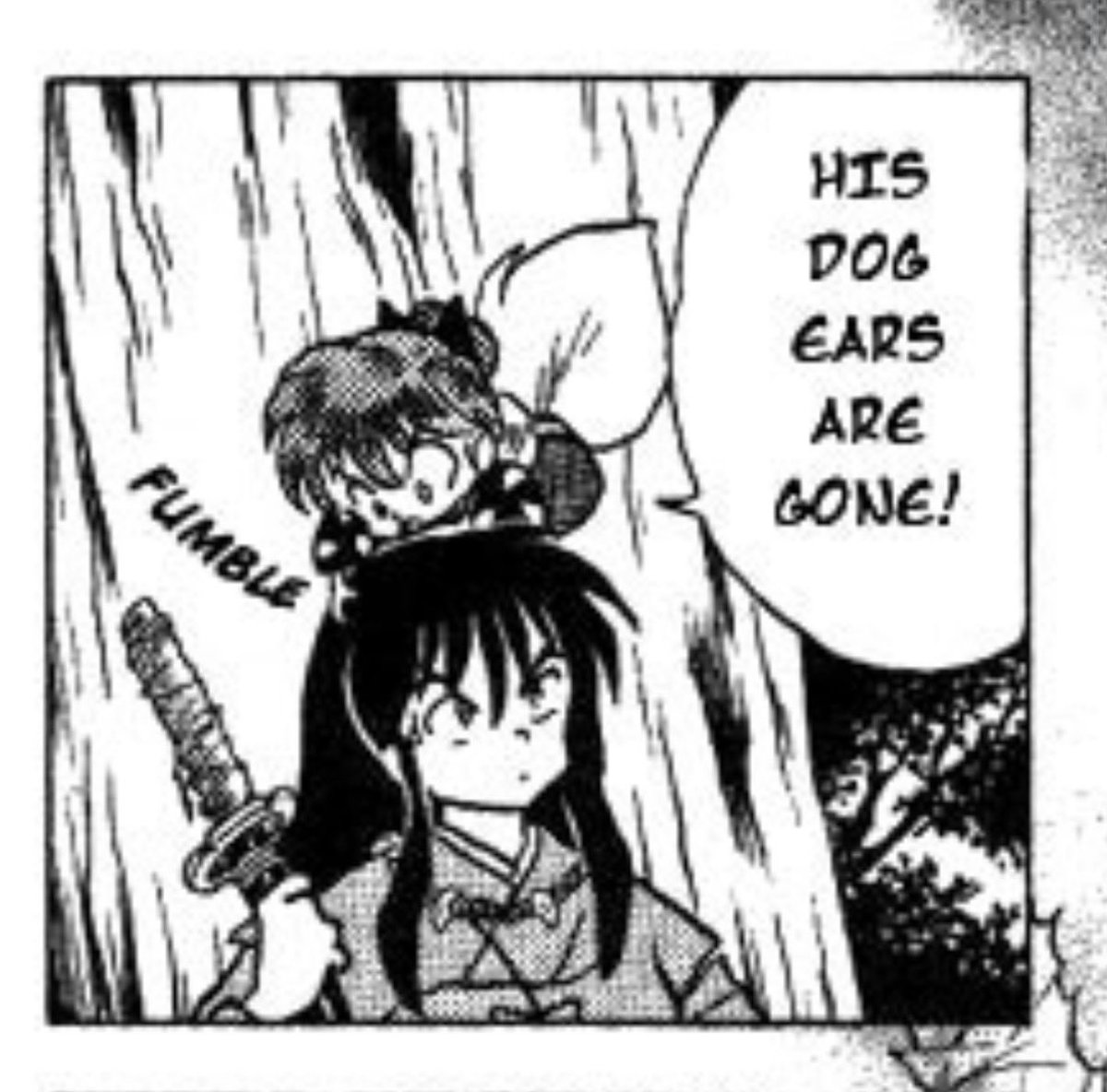 retrocelestial's tweet photo. i hate when human/animal hybrid characters have 2 sets of ears.. thank you inuyasha for not being a part of that design trope https://t.co/f6gKBJ2Sef