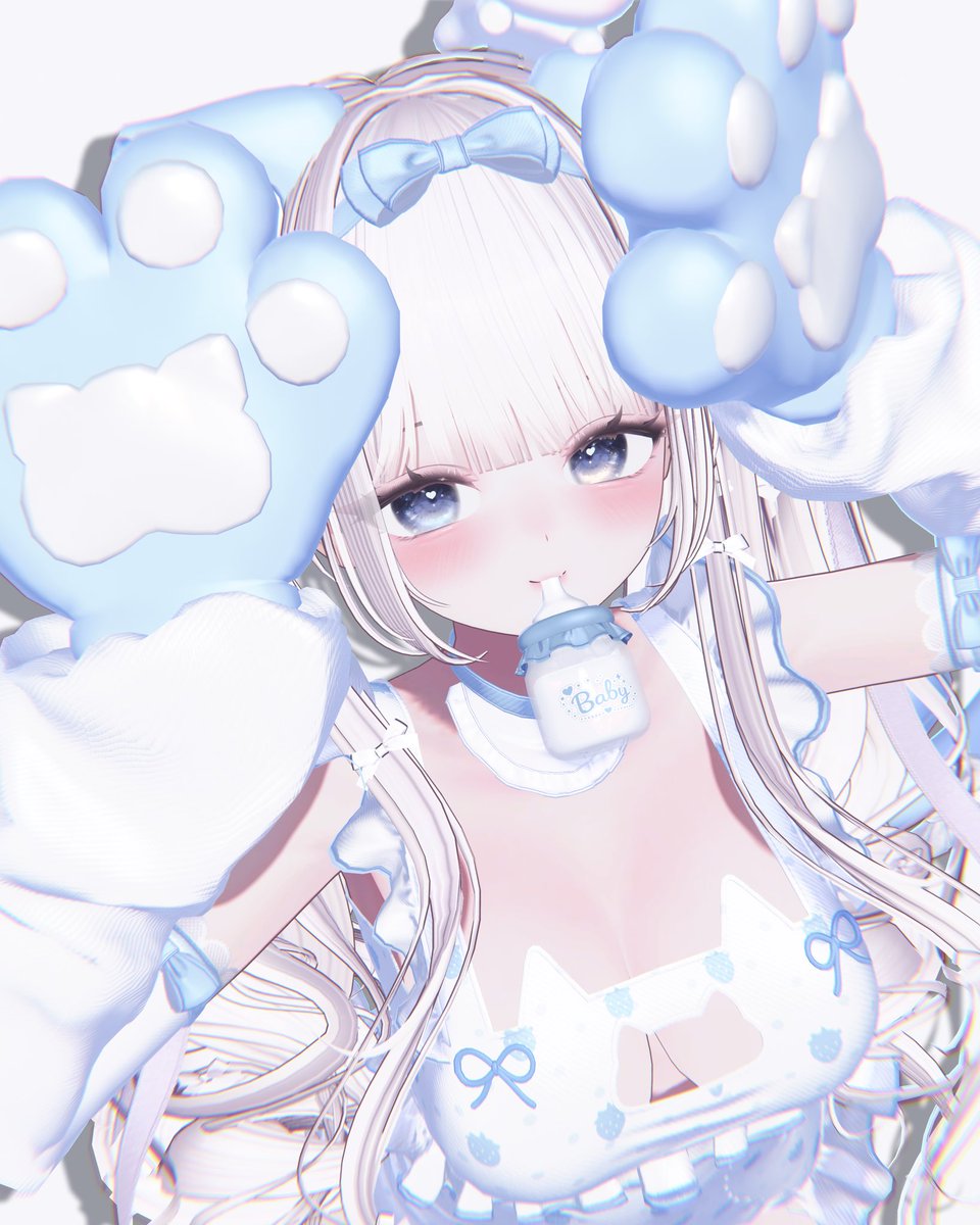 _99bubble's tweet photo. 🍼🐾
#Shinano3D 
#PetiDoll https://t.co/PuGpcv8Abf