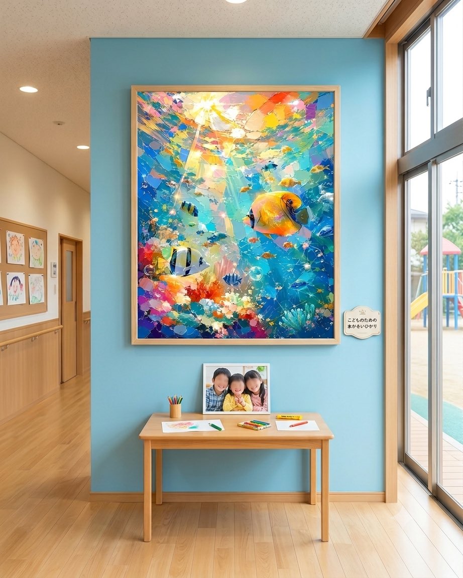 worldcandy520's tweet photo. 輝く水底
https://t.co/UUhYNf9g7Y

#水中の世界 #熱帯魚 #海底散歩 #光のカーテン #水面 #ステンドグラス風 #カラフルな世界 #透明感 #幻想的な風景 #夢がいっぱい #絵本の世界 #子どもたちの未来 #爽やかな風景 #絵のある暮らし #保育 #保育士 #幼稚園教諭 #児童館 #児童センター #養護施設 https://t.co/t2JXygx2Yl