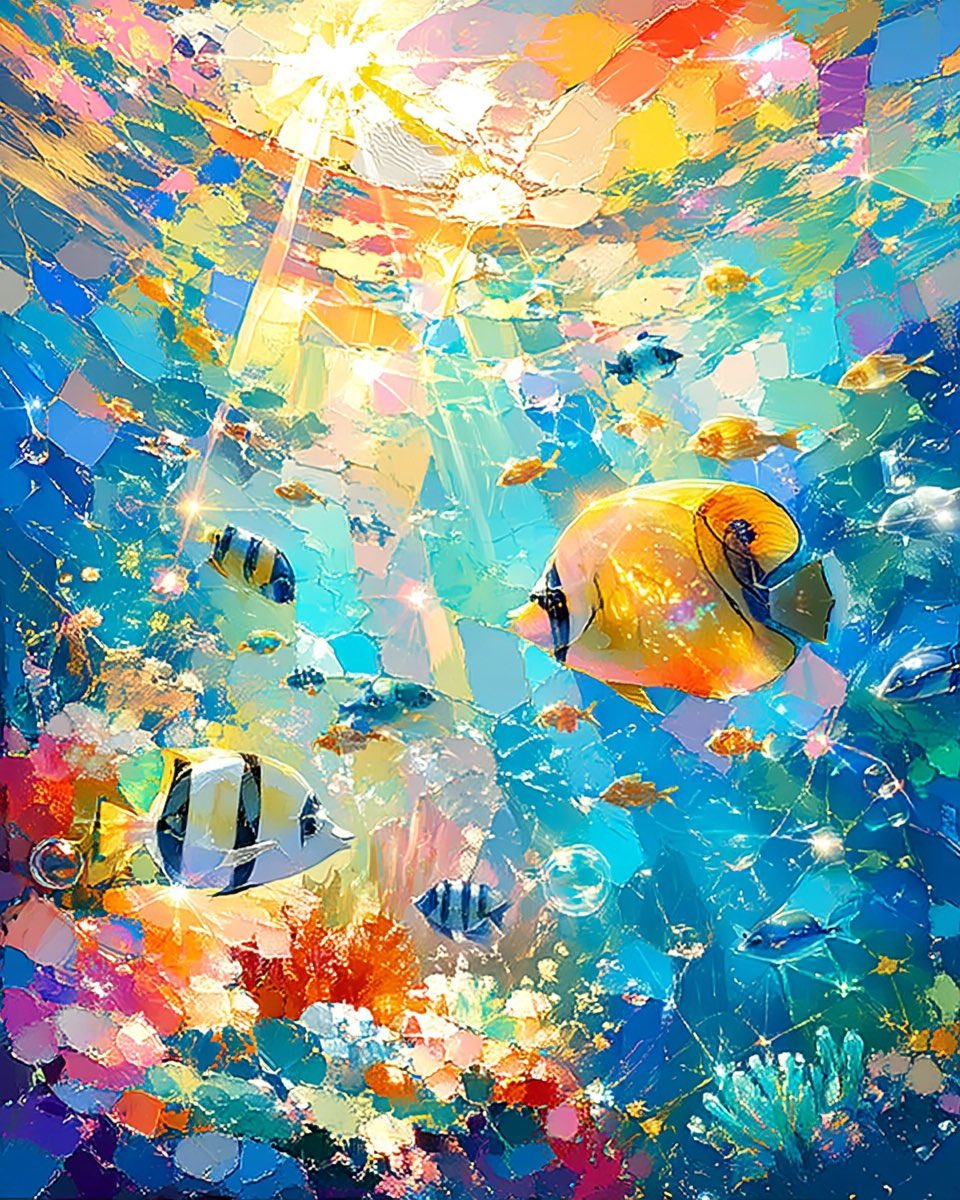 worldcandy520's tweet photo. 輝く水底
https://t.co/UUhYNf9g7Y

#水中の世界 #熱帯魚 #海底散歩 #光のカーテン #水面 #ステンドグラス風 #カラフルな世界 #透明感 #幻想的な風景 #夢がいっぱい #絵本の世界 #子どもたちの未来 #爽やかな風景 #絵のある暮らし #保育 #保育士 #幼稚園教諭 #児童館 #児童センター #養護施設 https://t.co/t2JXygx2Yl