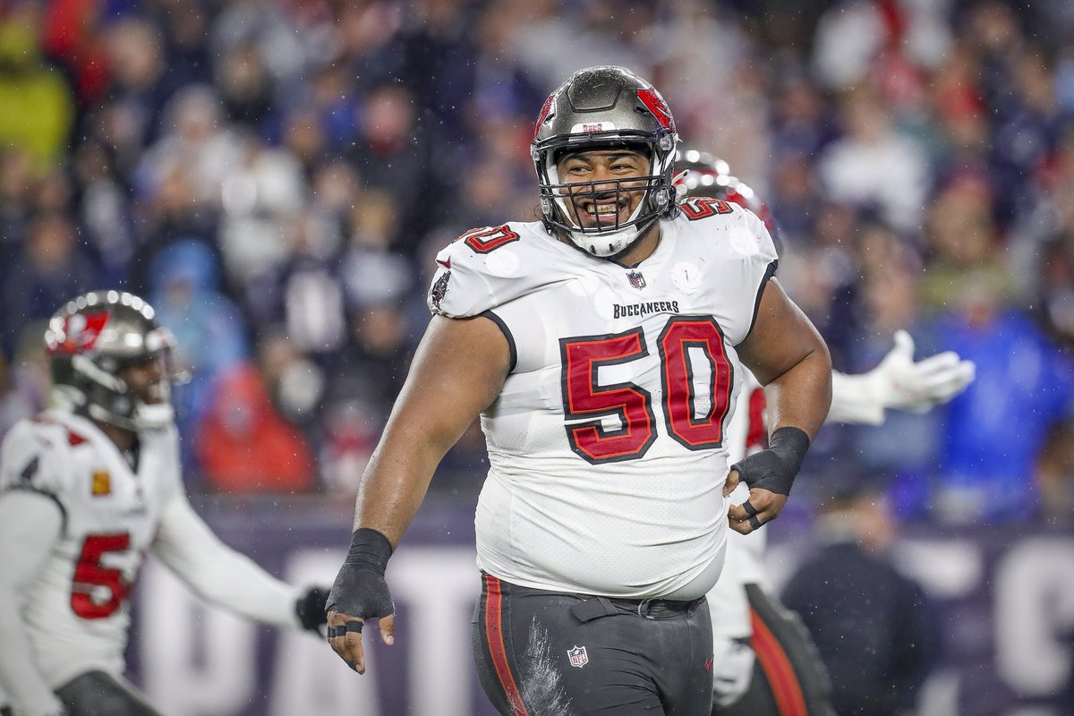 SleeperRaiders's tweet photo. Ted Nguyen on #Buccaneers DT Vita Vea:

"He wants to go to a California team or the Raiders."

(via @FB_FilmAnalysis) https://t.co/BTCwvvzSFQ