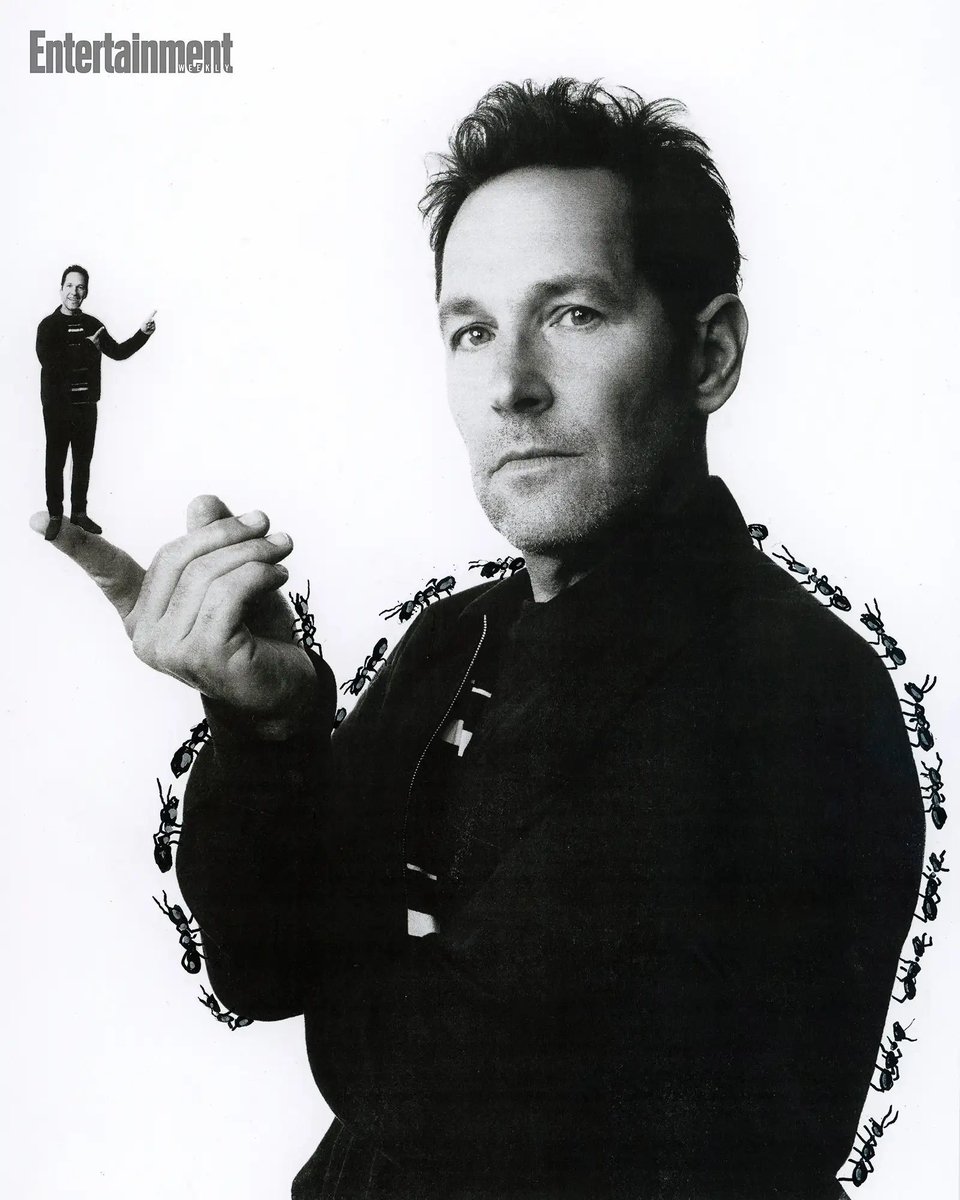 MCUFilmNews's tweet photo. Paul Rudd for @EW https://t.co/dRe05uZTf3
