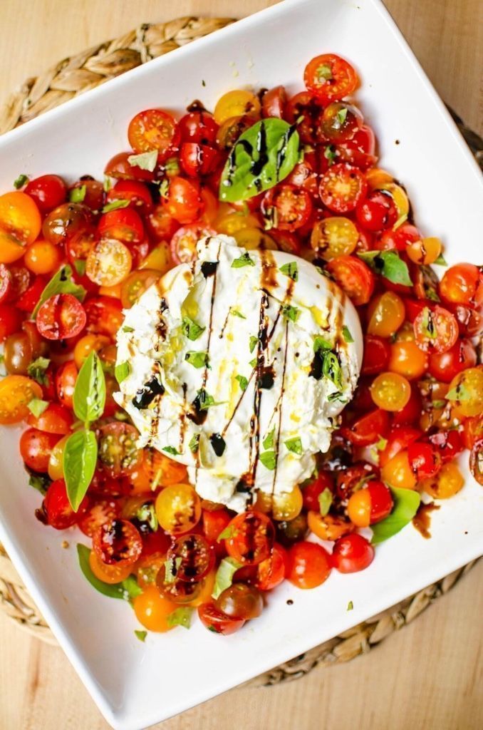 Living_Lou's tweet photo. Burrata Caprese salad is luxuy for your taste buds!

It’s made with sweet cherry tomatoes, burrata cheese, basil, and a splash of balsamic glaze. See the recipe below.

RECIPE: https://t.co/fBqPH614ul
#salad #deliciousfood https://t.co/Q35fFuzOgH