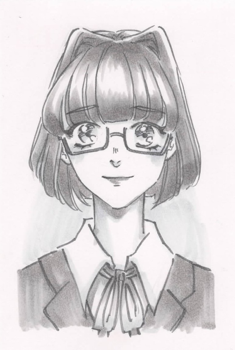 furoridajinn's tweet photo. DDLC x OC

もう数週間たってしまったけど、SuperConで描いてもらったみのりちゃんの絵を投稿する！最高のまとめになったと思う。

@grifinityさん, @dynamo_toonさん, @mapledokiさん, @is_aworksさん、ありがとうございました！

#イラスト #rkgk #ドキドキ文芸部 #ddlc https://t.co/slrBoooeUB