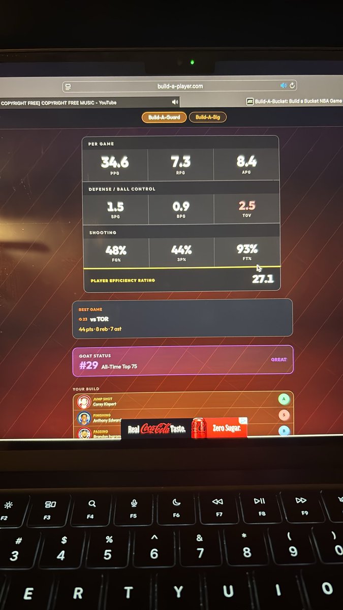 Chan0_Clutch's tweet photo. Got screwed with the team 😂

@Build_A_Player https://t.co/qTFqFimVDj