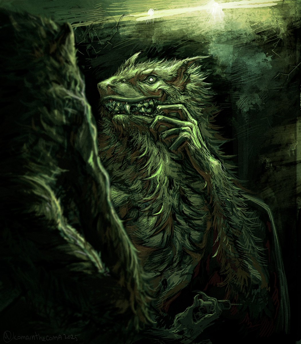 koma_inthecoma's tweet photo. @WolfheadAtNight full art on this skinwalker char or your OC

it's can be fullbody/half or any other illustration
about any possibility of taking NSFW art on this extra, we can discuss it in my discord or gmail!! https://t.co/q31IxFUWEK
