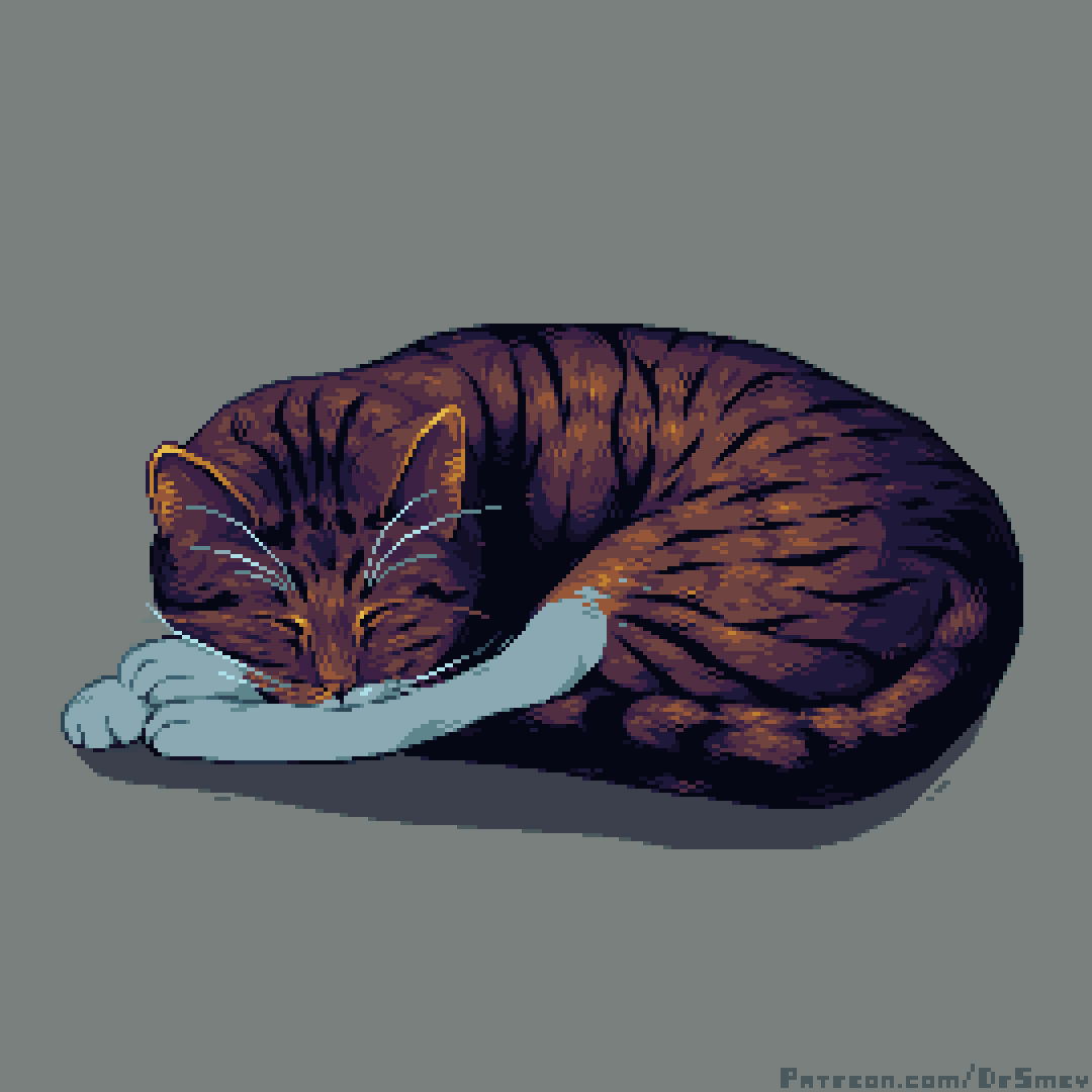 dr_smey's tweet photo. #aseprite #pixelartㅤㅤㅤㅤ
Purrfect Pillow(2024) https://t.co/hlwx3jDUP2
