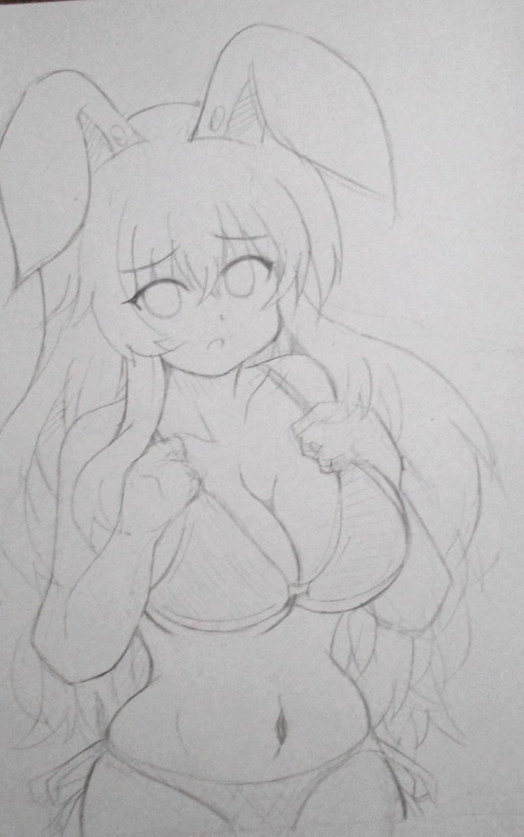 takoyaki_touhou's tweet photo. 6年ぶりに水着イラストを描いていますが、本当に難しいですね💦💦💦 https://t.co/T7qkuQjfv4