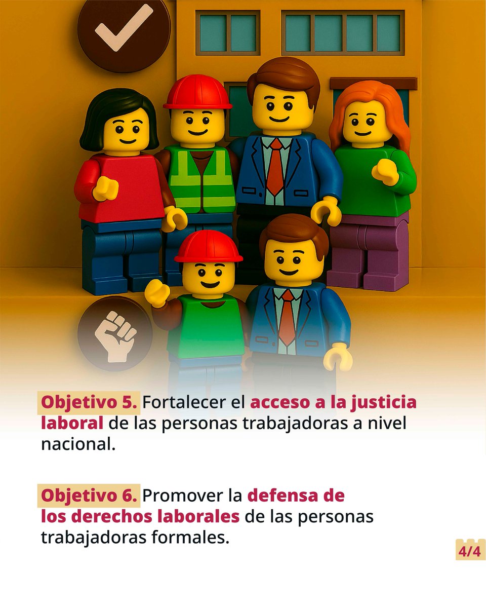 STPS_mx's tweet photo. El Programa Sectorial de Trabajo y Previsión Social 2025-2030 (PSTPS) se compone de seis objetivos prioritarios que guiarán la política laboral del país durante el Segundo Piso de la #Transformación. 👷‍♀️👷‍♂️

✅¡Conócelos! https://t.co/0QAIfSmi3s