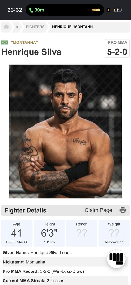 ShamilGazievMMA's tweet photo. There’s a guy fighting on next week’s ufc card that only has 1 win in the last TEN years and is on a 2 fight loss streak and a 7 year layoff https://t.co/eN1ZfoZalJ