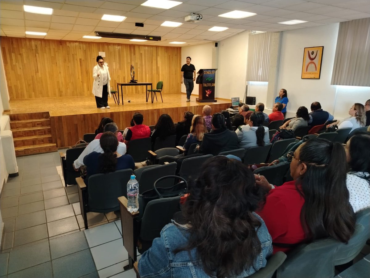 Conalep_Tulti's tweet photo. 🧠 La actualización docente continúa con la conferencia sobre el cerebro adolescente y estrategias para transformar el aula. 👩‍🏫📚

#ApasionadamenteCONALEP #OrgullosamenteCONALEP #ElPoderDeServir https://t.co/2QA3PjyUG6