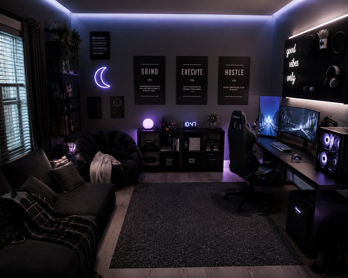 StephJewelMusic's tweet photo. girls can game too. you all want to think we don't game but we do. this is my L.A. space and I love it. https://t.co/X4BN211l5W