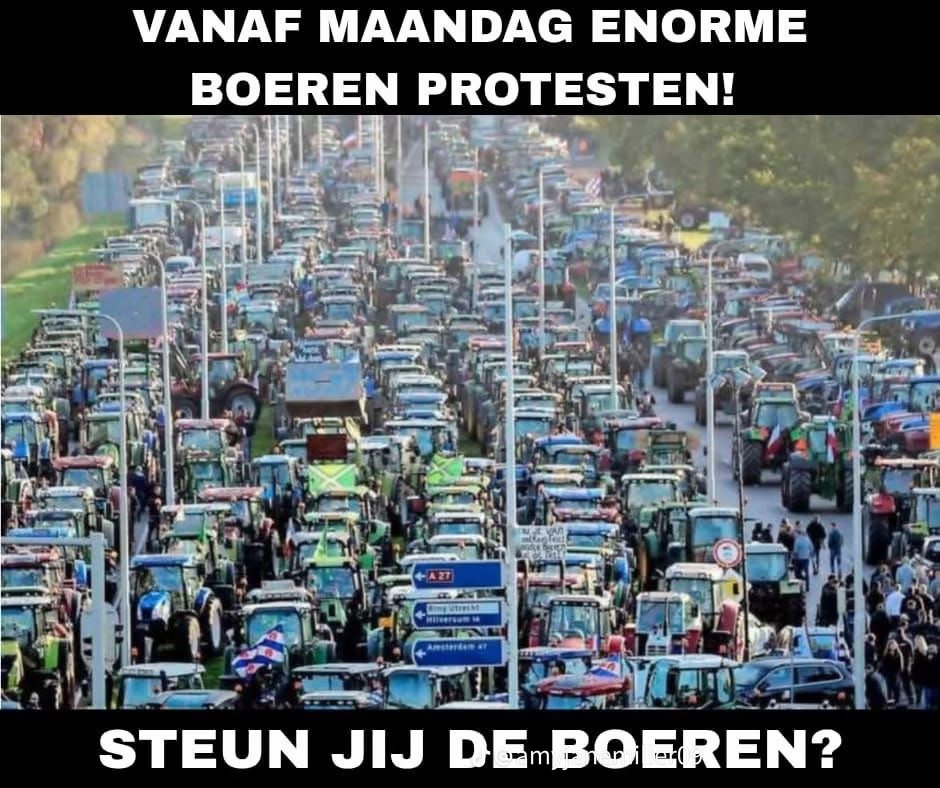 PetraLocht's tweet photo. We zijn er toch, We willen onze boeren niet kwijt. Nederland zonder boeren is geen Nederland.!!!!🤔🫣 https://t.co/d5h40RIWIr
