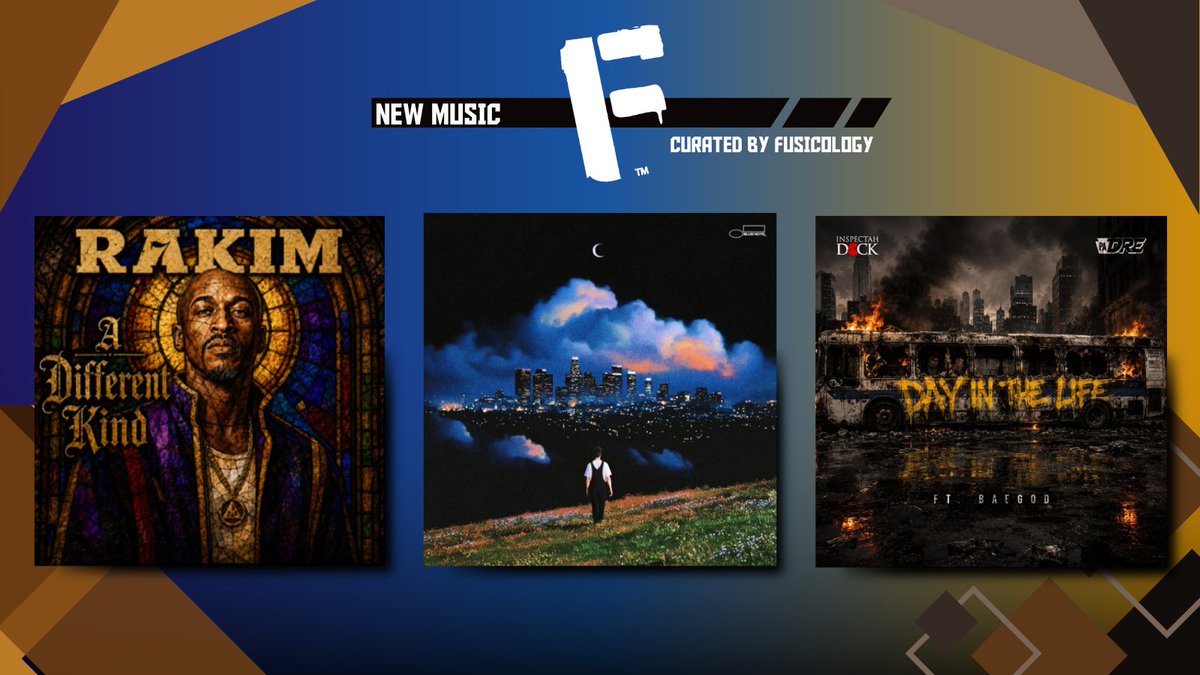 fusicology's tweet photo. New releases from Kiefer, Future3, Dinner Party, WILLOW, Rakim, Isaiah Collier, Inspectah Deck, Kenyon Dixon, Ruby Wood, .multibeat, Matt B feat. Goya Menor, megiapa, Rory Sturgeon feat. Sarah Kang &amp; Awon and more.
Listen on DSPs: https://t.co/RmRs8HFa3k
#NewMusic #Fusicology https://t.co/WZdXBIOPHu