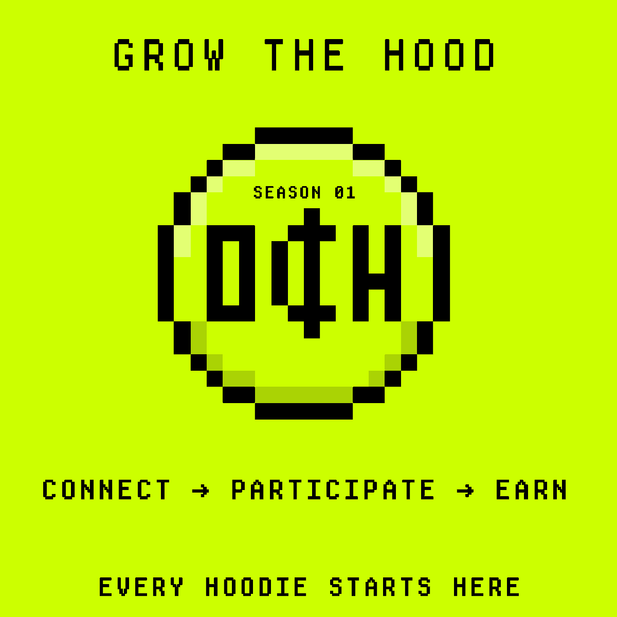 OnChainHoodies's tweet photo. GROW THE HOOD! ◼️⛓🪶

Earn your place in $OCH Season 01

The Hoodie Passport is now live.

Connect. Participate. Earn.

Here's how:

1. Connect your Hoodie wallet
2. Connect your X account
3. Submit your best post about @OnChainHoodies 
4. Give your Hoodies a voice with Hood Talk 💬
5. Verify your Hoodie as your X pfp

No Hoodie. No rewards.

Enter the Passport:
https://t.co/g3GK2hgApg