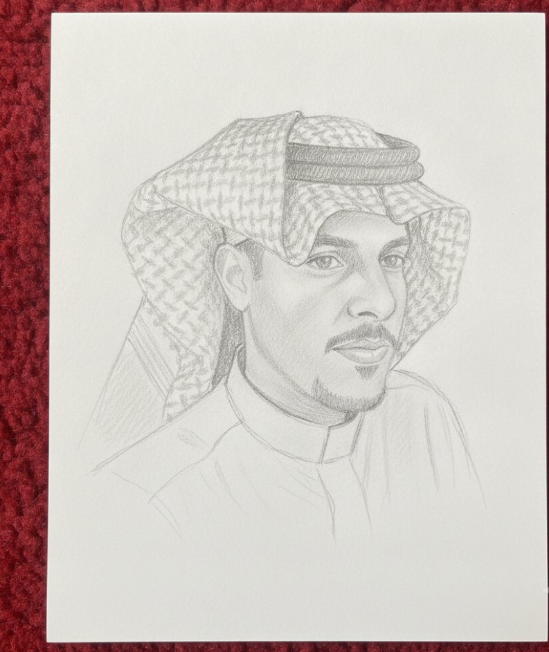 vlexissss_'s tweet photo. @x1_sulta 
استاذ سلطان
. ياغالي سويت صورتك ورجعتها رسمه واتمنئ تنال اعجابك 🌹😊 
وان شاء الله تعطيني مقابلها مبلغ  وتشجعني فيه 🥹
  لان هذا مصدر  رزقي بعد الله 🎨 https://t.co/lnyRaLLkEA