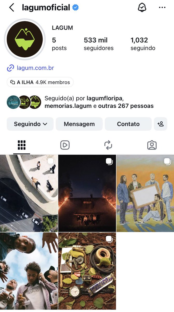 portalagum's tweet photo. LAGUM arquivou todas as fotos e deixou apenas os posta de lançamento dos albuns 👀 https://t.co/HahmsLhu2D